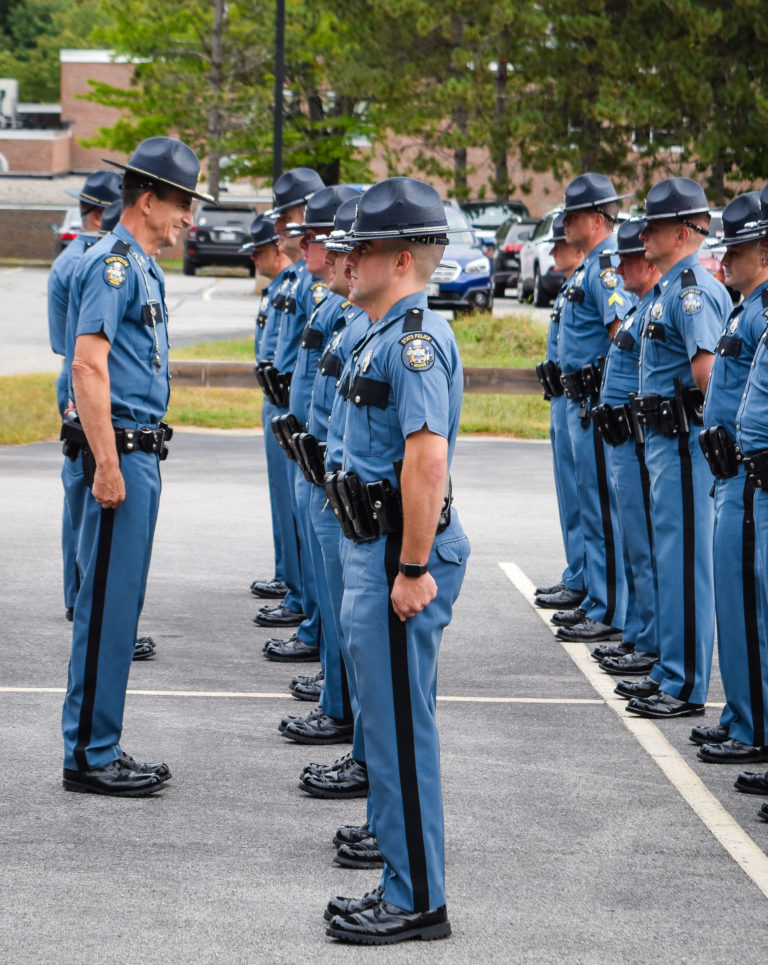 CMCC Hosts State Police Troop B Inspection - CMCC